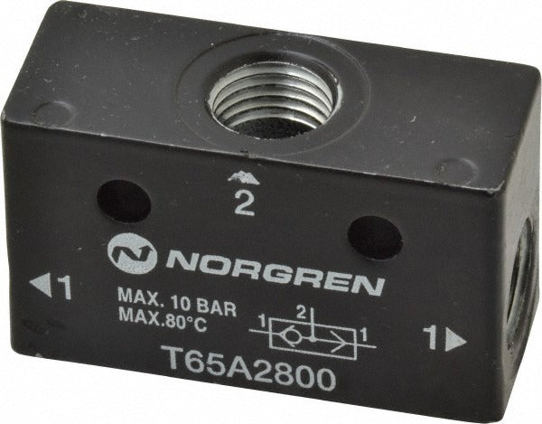 NORGREN Norgren T65A2800 Shuttle Air Flow Control Valve Npt