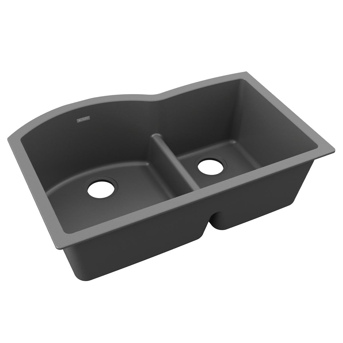 BSC PREFERRED Bsc Preferred ELGHU3322RGY0 Undermount Sink 60/40 Double Bowl