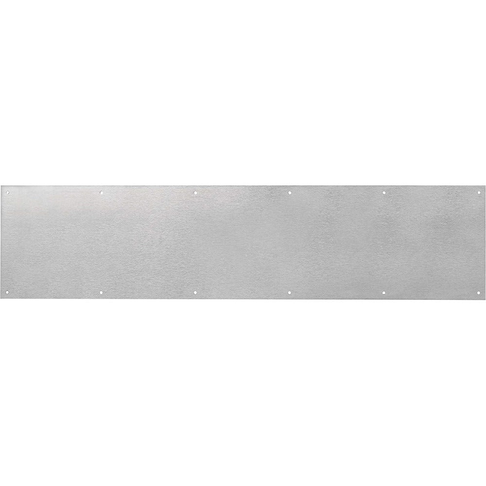 ROCKWOOD Rockwood 085845 Kick Plate Satin Stainless Steel 35x4 in