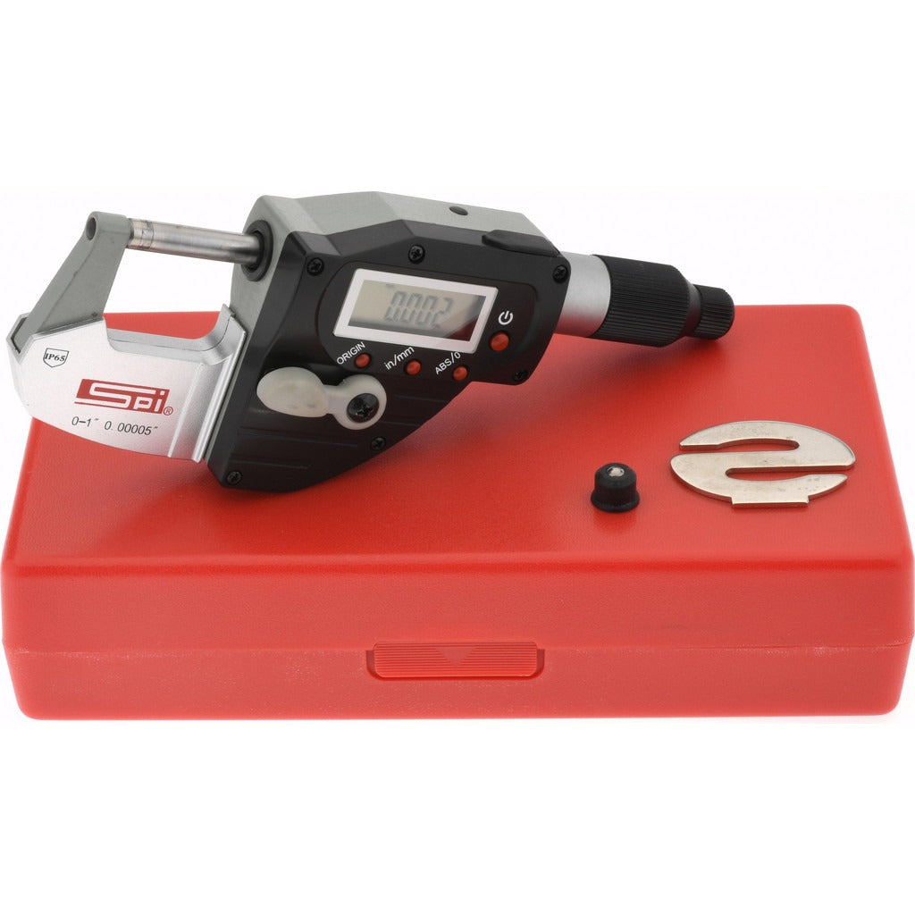 SPIROTHERM Spi 10-800-1 Electronic Outside Micrometer 1 Inch IP65