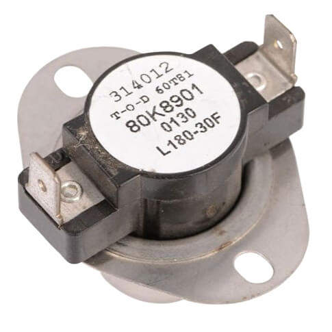 Lennox 80K89 Auto Limit Switch 150-180°F