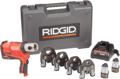 RIDGID 57398 RP 240 Compact Press Tool, Presses up to 1-1/4 Copper and Stainless Steel, 1-1/2 PEX Tubing, and 1 Carbon Steel