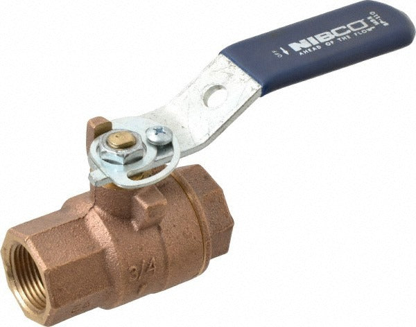 NIBCO Nibco NL95I08 Ball Valve 3/4 Inch Full Port Bronze 600 Psi