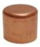 JMF COMPANY Jmf Company 2515416989800 Copper Tube Cap 1 Inch