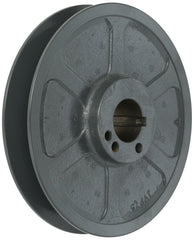 Browning 1VP75X 1 3/8 Variable Pitch Sheave, 1 Groove, Finished Bore, Cast Iron Sheave, for 4L or A, 5L or B, 5V Section Belt