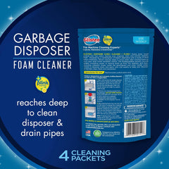 Glisten DP06N-PB Garbage Disposer Cleaner Odor Eliminator 4.9 Ounce Pack of 6