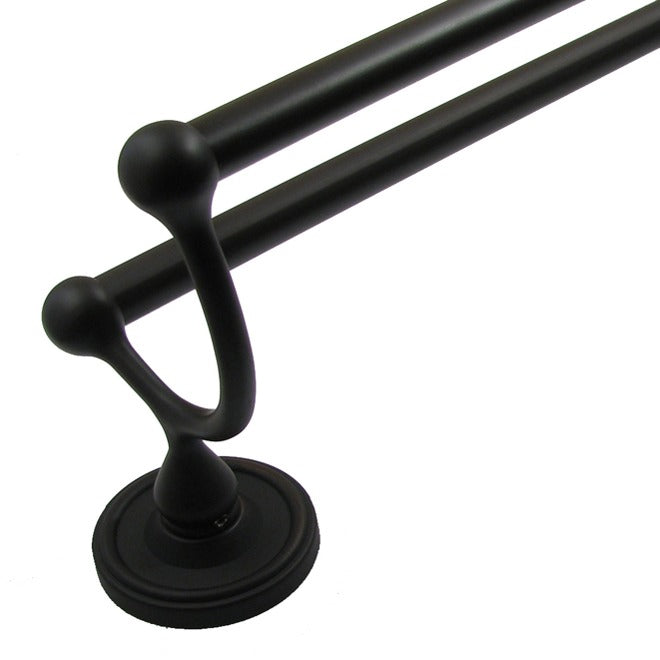 RUSTICWARE Rusticware 8222ORB Double Towel Bar 24 Inches Oil Rubbed Bronze