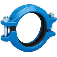 Victaulic L060807HP0 QuickVic Installation-Ready Style 807N 6 in. Blue Enamel Grooved Coupling