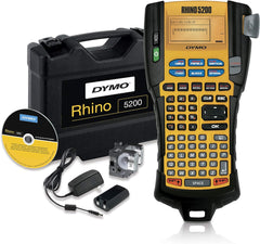 Dymo 1756589 Industrial Label Maker & Carry Case RhinoPRO 5200 Label Maker