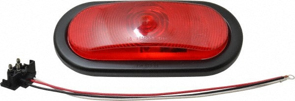 PETERSON MANUFACTURING Peterson 421KR Red Lens Reflector 12 Volt Plastic