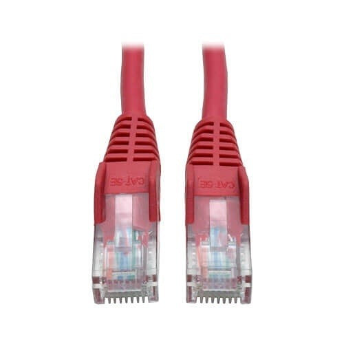 TRIPP LITE Tripp Lite N001-003-RD Cat5 Cat5e Patch Cable 3 Feet