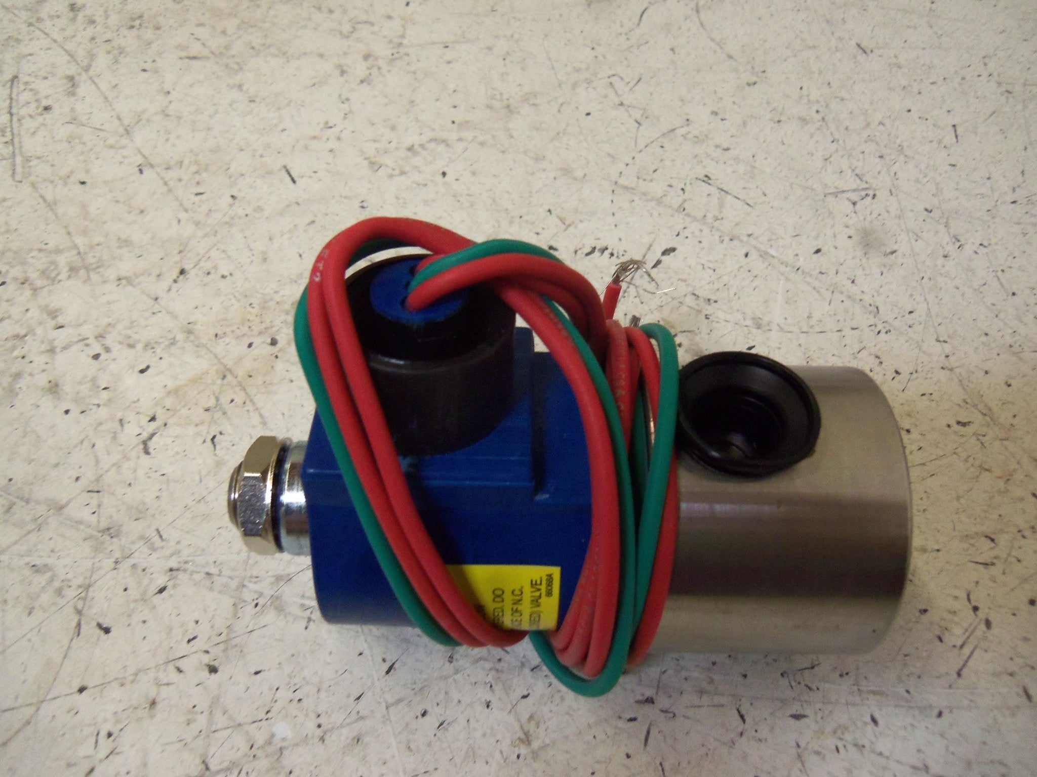 GC Valves S402GF02V9CF5 Solenoid Valve 3/8 Inch 120V NO Brass