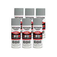 Rust-Oleum 214645 Industrial Choice 1600 System Multi-Purpose Spray Paint 12 Ounce Pack of 6