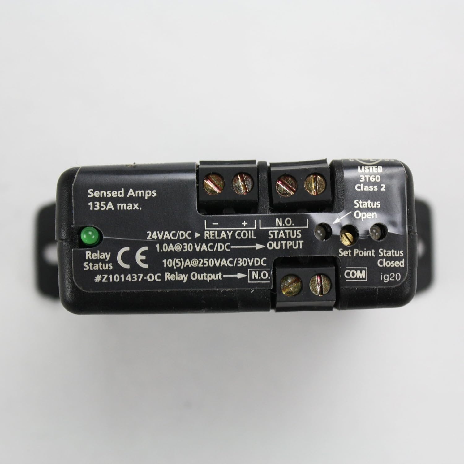 Veris H-938 Current Switch & SPST Relay Split N.O