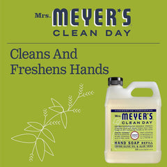 Mrs. Meyer's Clean Day 651327 Hand Soap Refill Lemon Verbena 33 fl oz