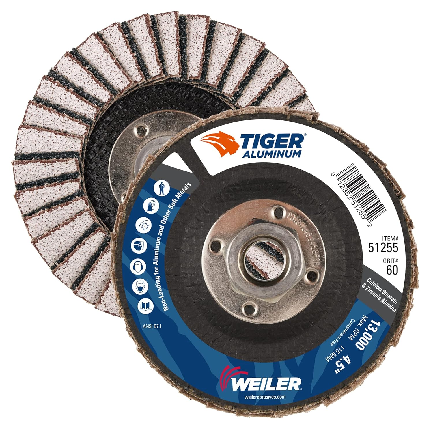 WEILER 51255 FLAP DISCS