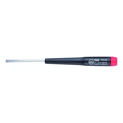 Wiha Tools 26025 Precision Slotted Screwdriver 3/32 in Tip 5.7 in OAL