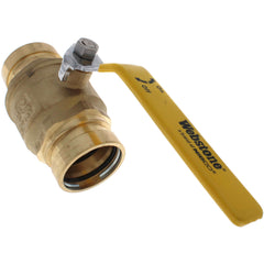 Webstone 81708W Ball Valve Lead Free Brass 2-1/2 Press Full Port