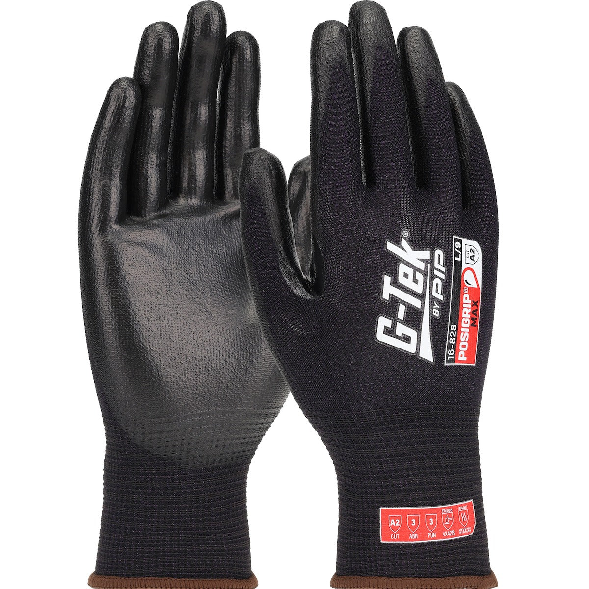 PIP Pip 16-828/L G-Tek PosiGrip MAX PolyKor Blended Glove 18-gauge (Large)