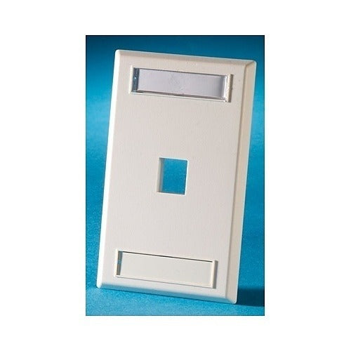 ORTRONICS Ortronics KSFP1-13 Single-gang Keystone Faceplate 1-port