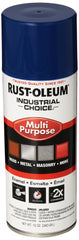 Rust-Oleum 1624830 Spray Paint 12 oz OSHA Safety Blue 6 Pack