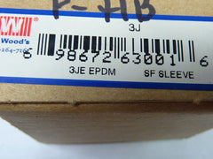 TB Woods 3JE Sleeve EPDM Insert Solid Coupling HVAC Tools