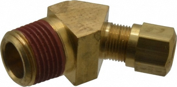 PARKER Parker VS279NTA-6-8 Brass Compression 45 Elbow 1/2 Inch