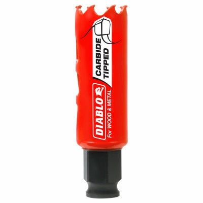 DIABLO Freud DHS1000CT Carbide Tipped Hole Saw 1 in Multi-material