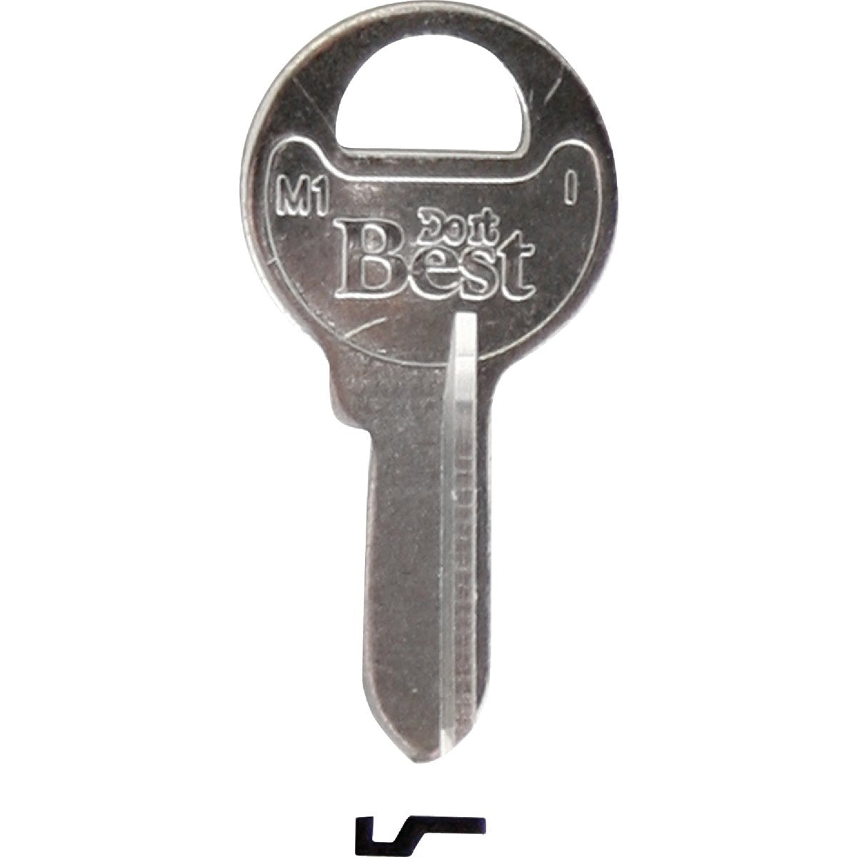 BSC PREFERRED Bsc Preferred IAP99990919 M1 Master Padlock Key Blank