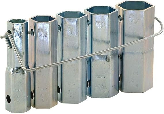 EASTMAN Eastman 45041 5-Piece Plumber's Socket Set with Bar Handle (5-Piece Pack)