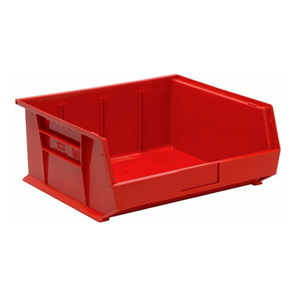 QUANTUM STORAGE SYSTEMS Quantum Storage QUS250RDCS Hopper Stacking Bin Red 6-pack