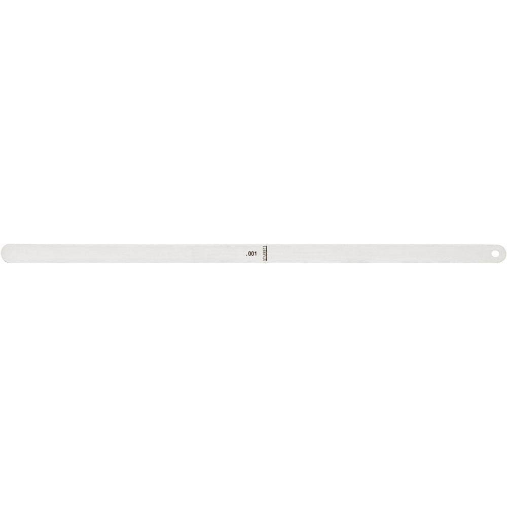 STARRETT Starrett 52837 Feeler Gage 0.001 in Parallel Leaf Tempered Steel