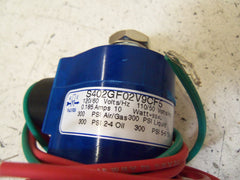 GC Valves S402GF02V9CF5 Solenoid Valve 3/8 Inch 120V NO Brass