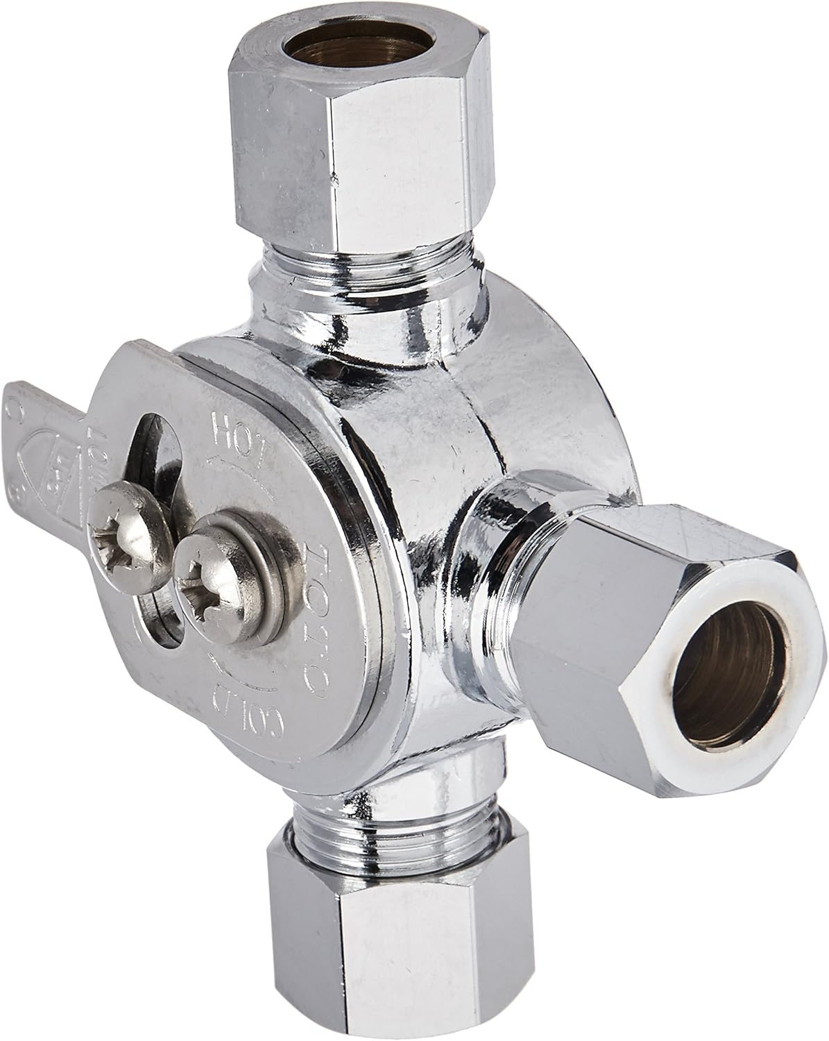 Toto TLM10 Manual Mixing Valve For Ecopower Faucets, Polished Chrome