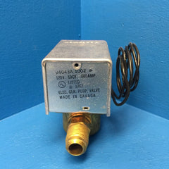 Honeywell V4043A1002 Motorized Zone Valve 120V Brass 1/2 Inch Flare Straight-Through