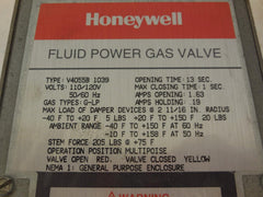 Honeywell V4055B1039 On-Off Fluid Power Gas Valve Actuator 120 Vac 60 Hz