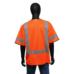 West Chester 47303 L ANSI Class III Standard Vest 2 Inch Reflective Tape