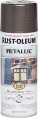 Rust-Oleum 7272830 Stops Rust Metallic Spray Paint 11 Ounce Dark Bronze