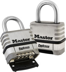 Master Lock 1174D Padlock 1.5 x 2.2 x 3 Stainless Steel