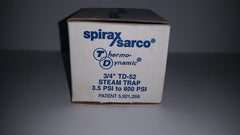 Spirax Sarco 54531C TD52 3/4 Inch Stainless Steel Thermodynamic Steam Trap