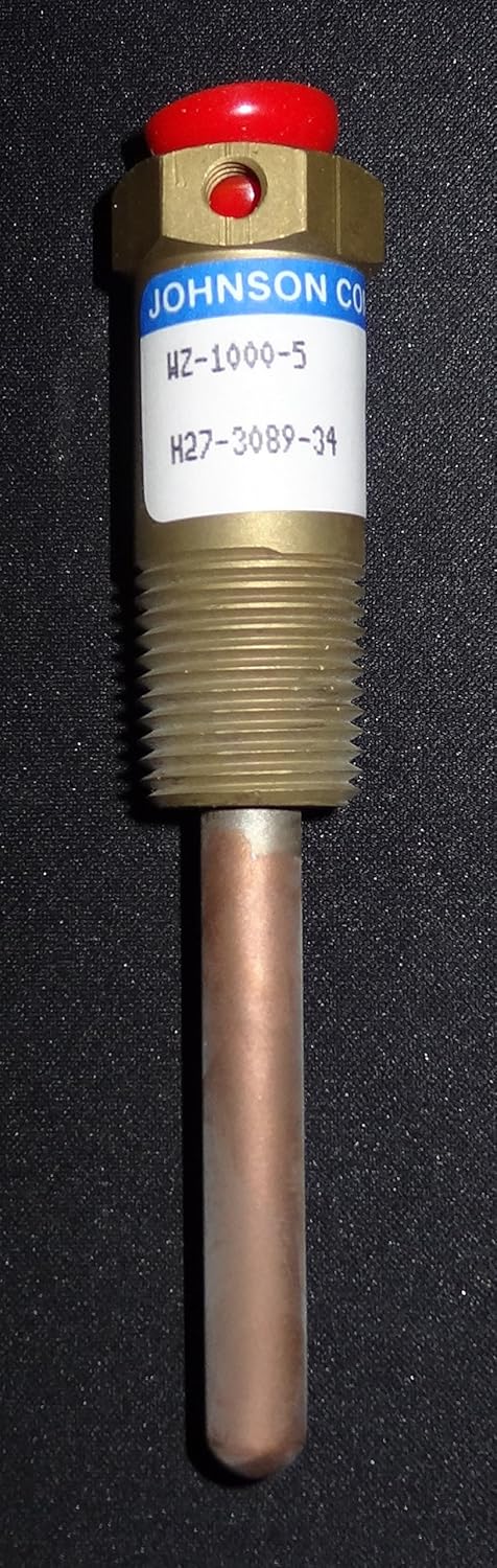 Johnson Controls WZ-1000-5 Immersion Well Brass 1/2 Inch NPT