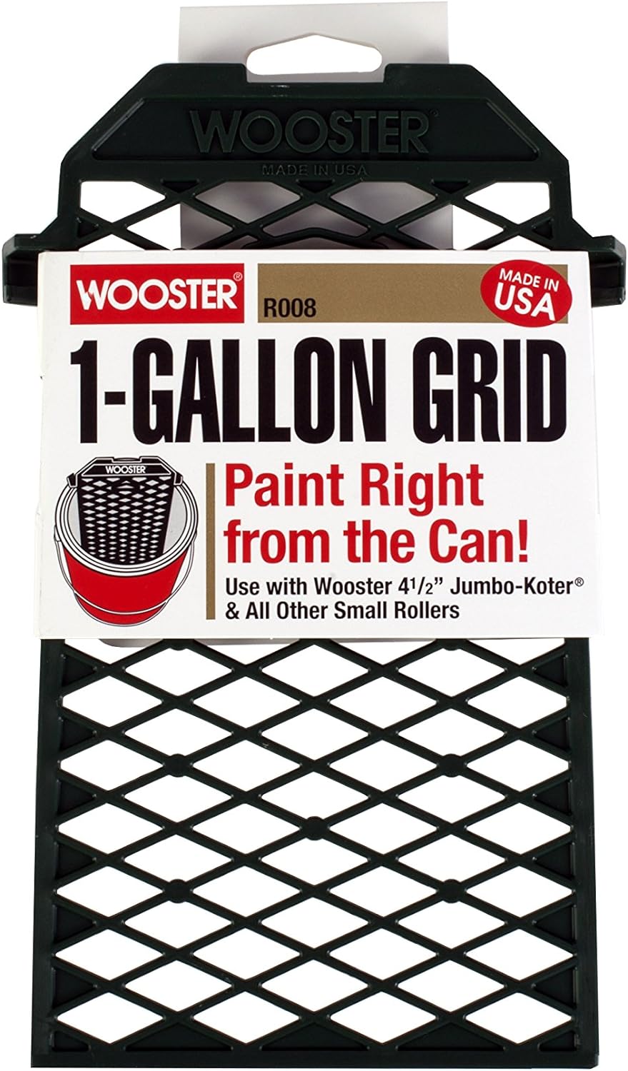 Wooster R008 Paint Grid, 1 Gallon, 9 in L x 5 in W, Green