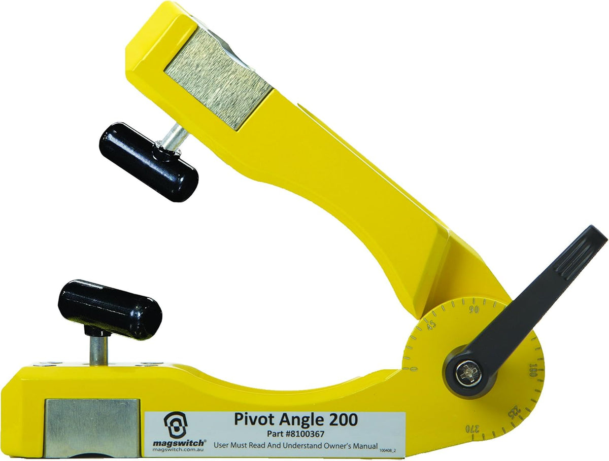 Magswitch 8100367 Pivot Angle 200 Adjustable Welding Magnet - 200 lb Holding Force