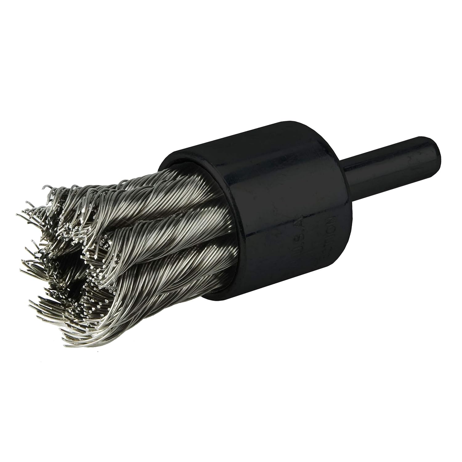 Weiler 10029 Knot Wire End Brush 3/4 inch Stainless Steel Fill