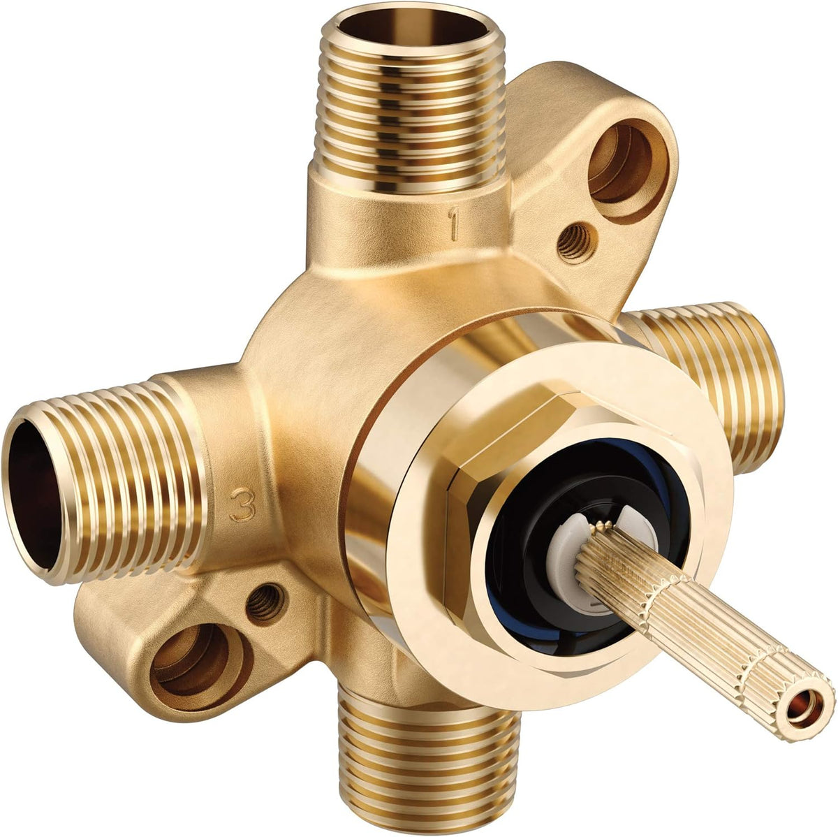 Moen U361CI M-CORE 3 or 6 Function Transfer Valve With CC/IPS Connections