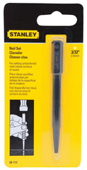 Stanley 58-113 Nail Set 3/32 Inch Tip 4 Inch Length