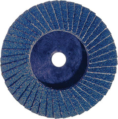 Weiler 50902 BobCat Type 29 Non-Woven Zirconium Flap Disc - Very Coarse Grade, 3 in Dia, 20000 RPM