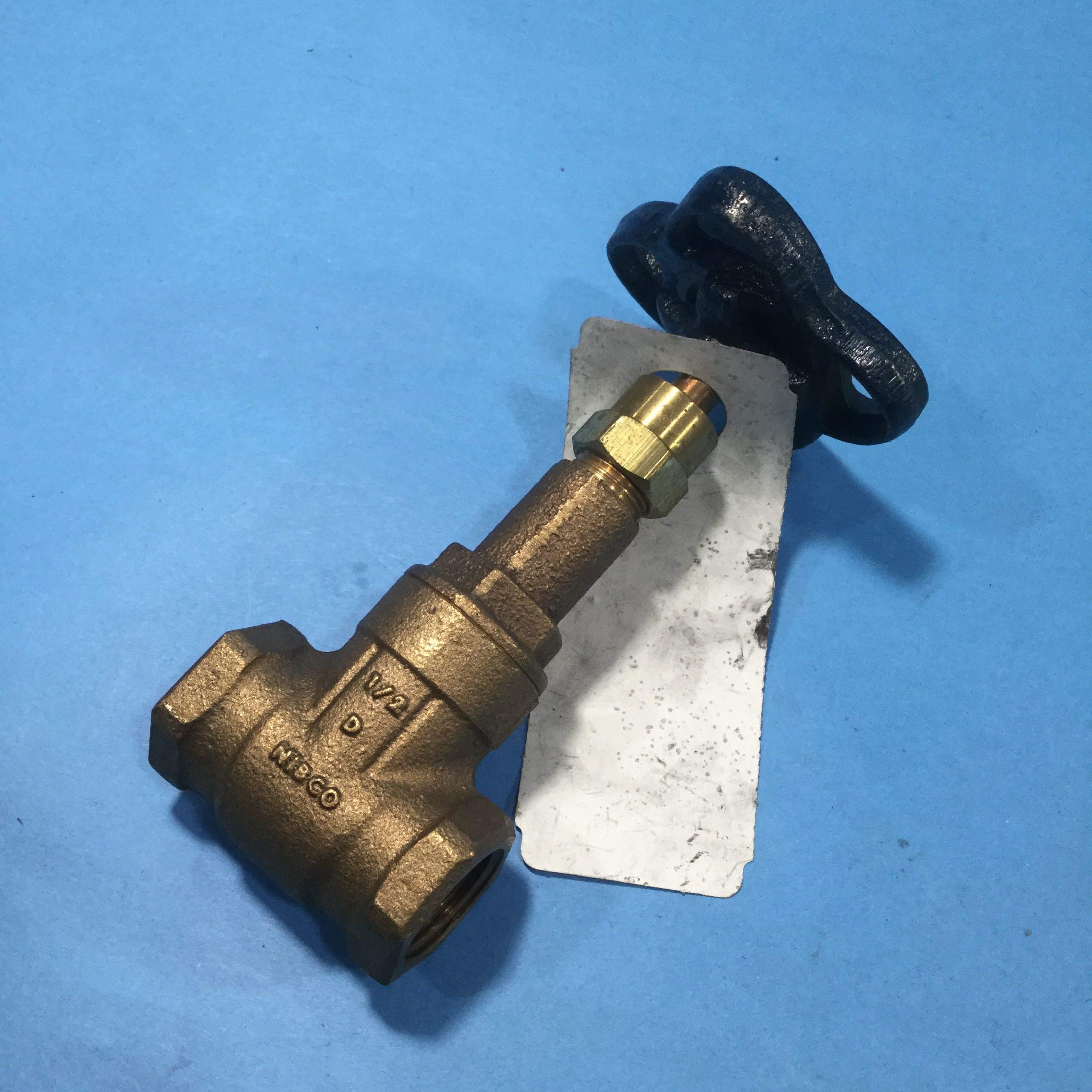 NIBCO NL05006 T-111 1/2 Inch Bronze Rising Stem Gate Valve