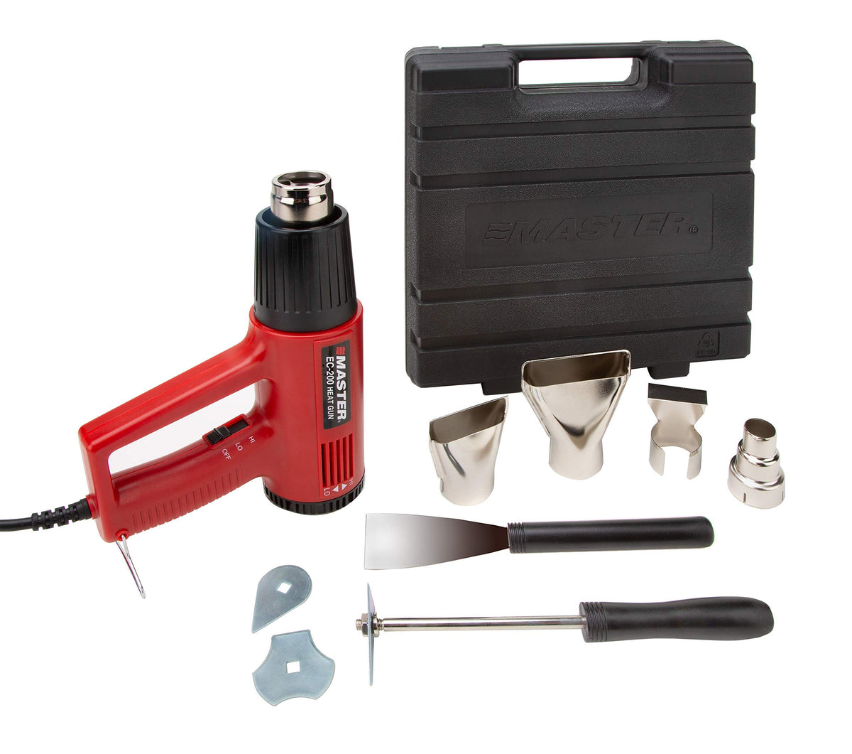 Master Appliance EC-200K Heat Gun Kit 120V Variable Temperature Setting EC-200K