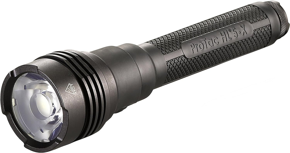 Streamlight 88075 ProTac HL 5-X 3500-Lumen Multi-Fuel Rechargeable Professional Tactical Flashlight with 4 x CR123A Lithium Batteries